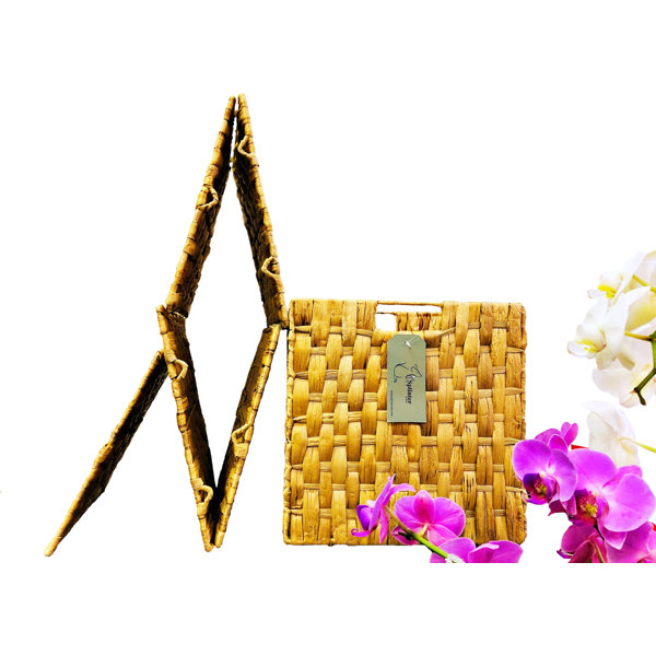 Dovecove Water Hyacinth Basket & Reviews Wayfair